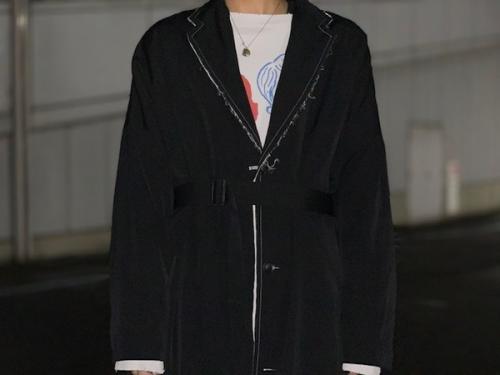 B Yohji Yamamoto/ビーヨウジヤマモト】”DOUBLE COMBINATION COAT  