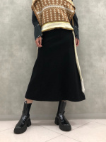 MAME KUROGOUCHI】よりDouble Face Jersey Flared Skirtが買取