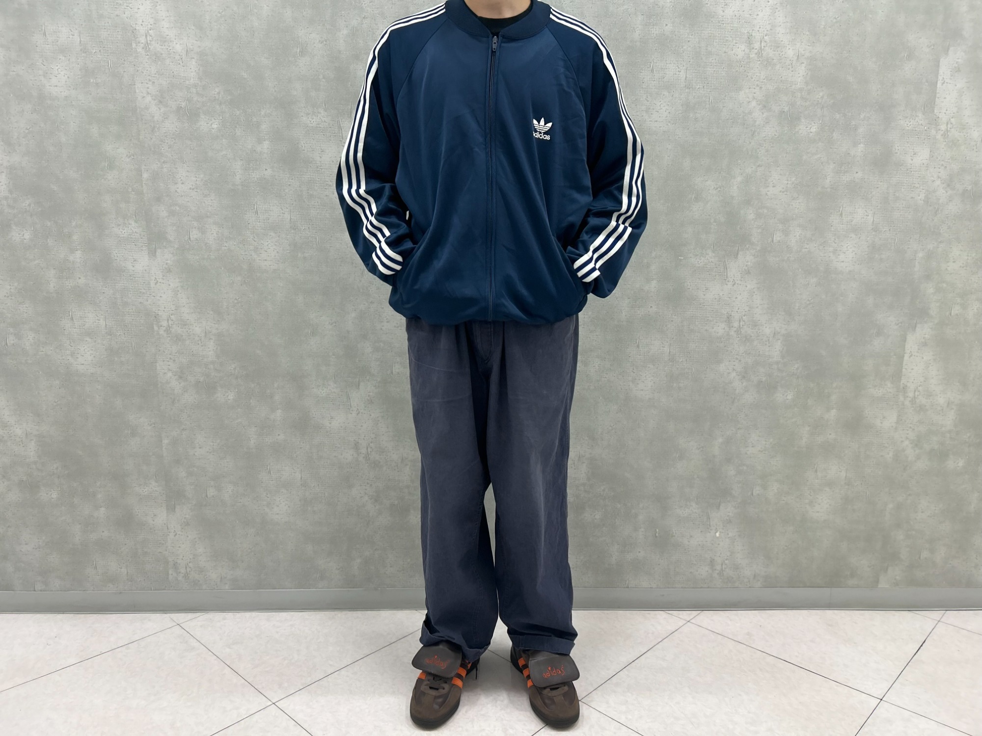 激レア/希少2XL/adidasアディダス トラックジャケット ジャージ