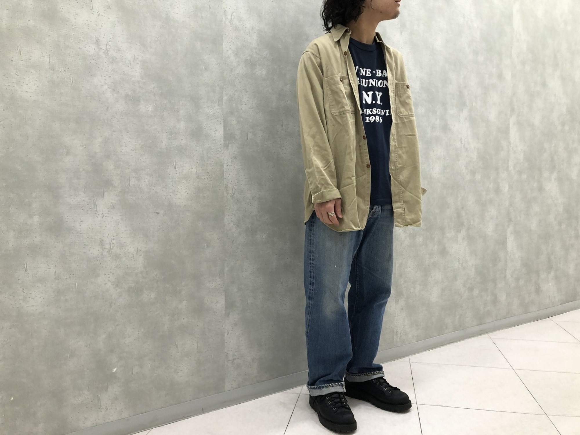 LEVI'S】66前期 BIG E 501 デニムパンツを使ったSSシーズン LEVI'S】66前期 BIG E 501 デニムパンツを使ったSSシーズン