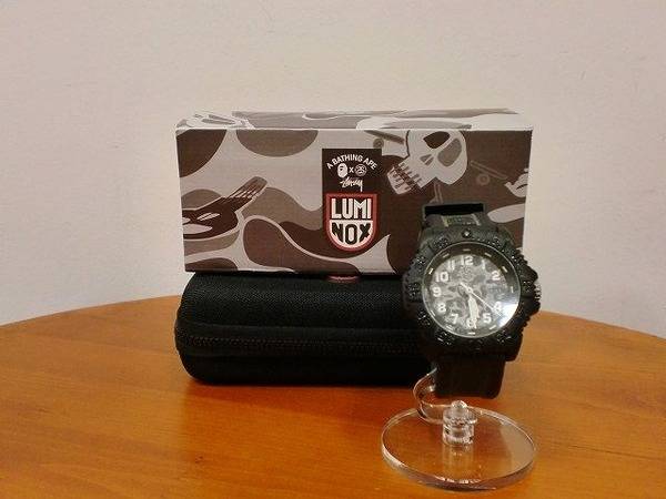 STUSSY✖️Luminox✖️D elta トリプルコラボ 腕時計 STUSSY✖️Luminox✖️D elta トリプルコラボ 腕時計 - メルカリ