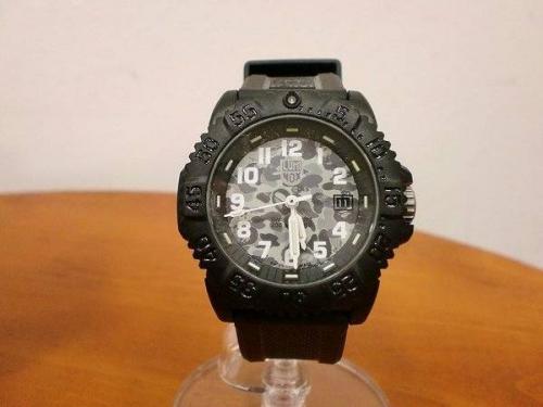 STUSSY✖️Luminox✖️D elta トリプルコラボ 腕時計 激レアトリプルコラボ LUMINOX×STUSSY×Delta Camo