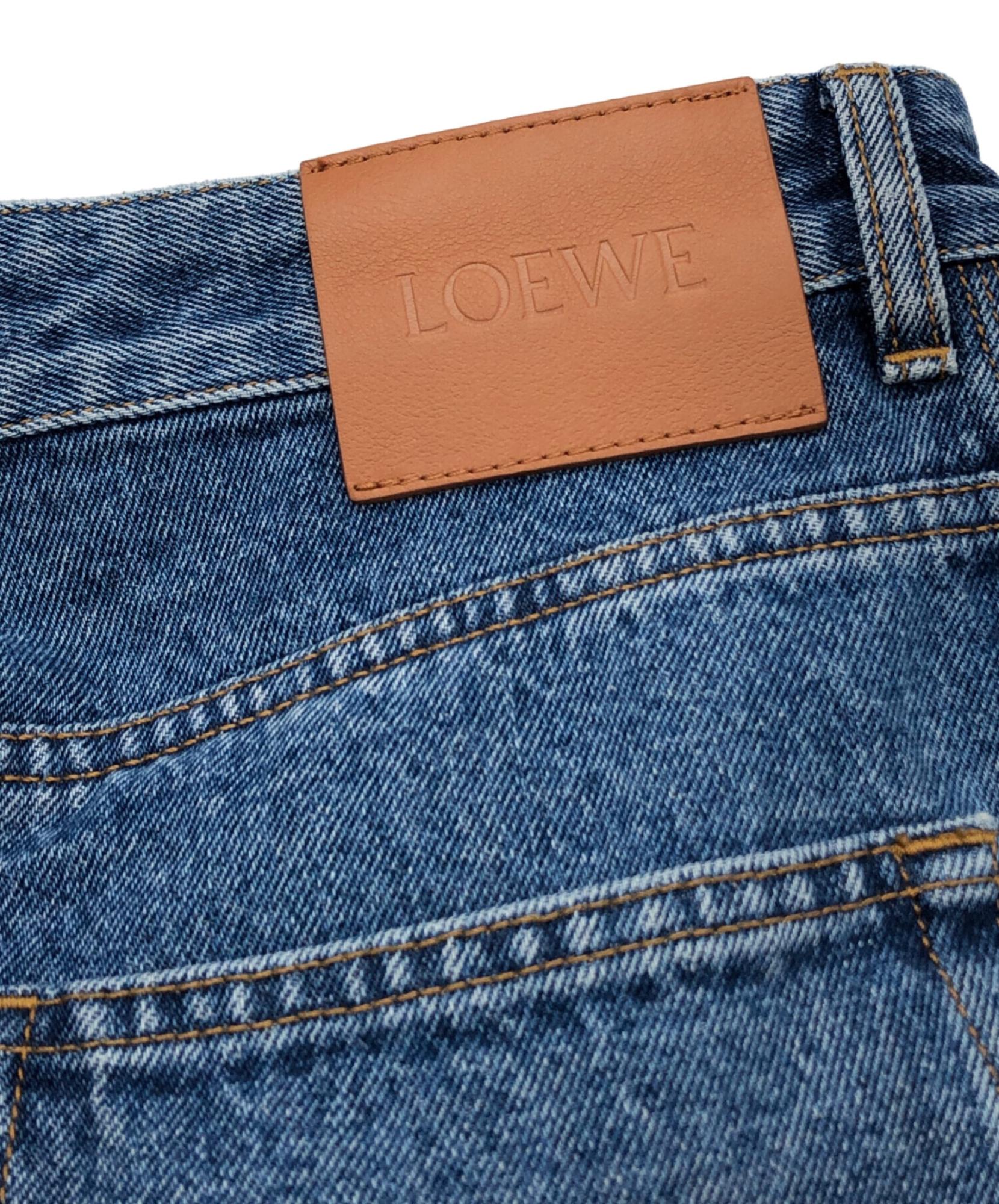 至高の逸品】LOEWE／ロエベのアナグラムバギージーンズが入荷！今 