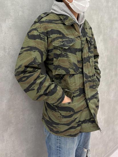 【稀少ヴィンテージ】60-70s US ARMY M-65フィールドジャケット(タイガーストライプ/リップストップ)が入荷しました!!