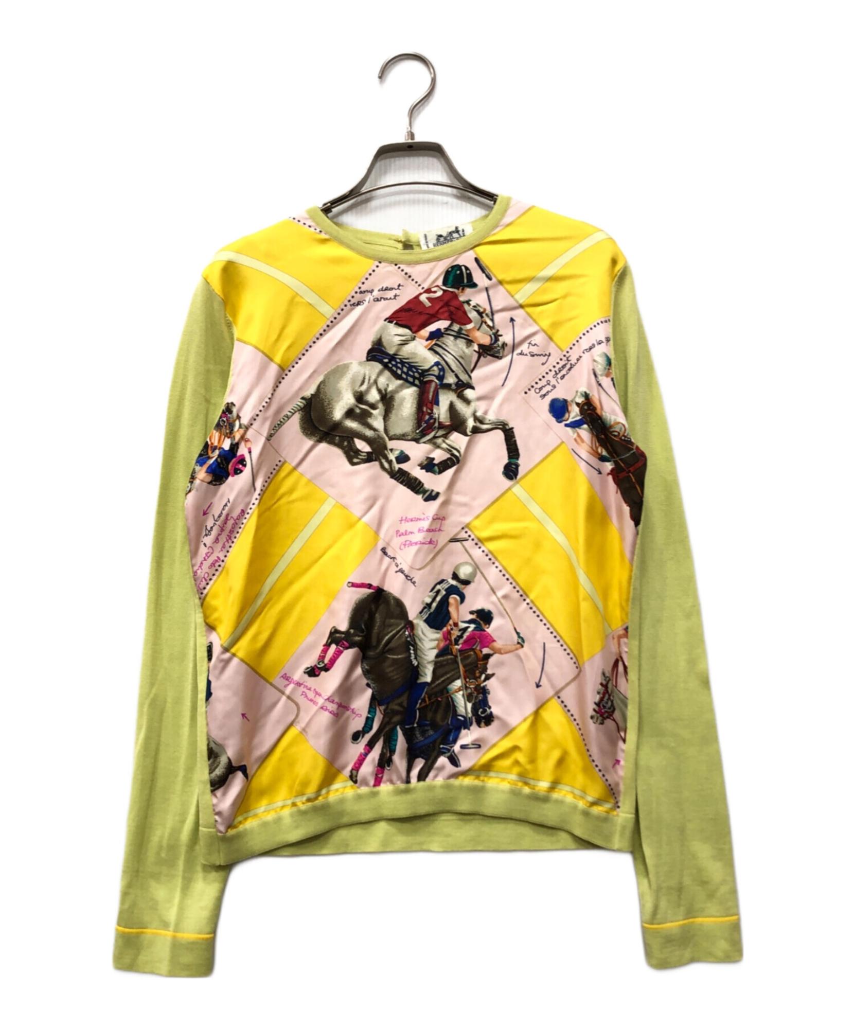 HERMES / エルメス】ツイルレーヌ シルク切替ニット | 時代を超えて