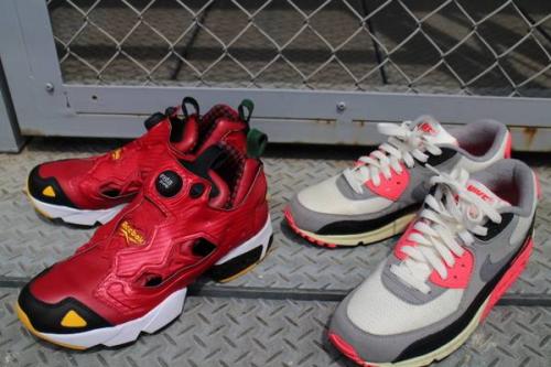 シューズ・バッグのスニーカー