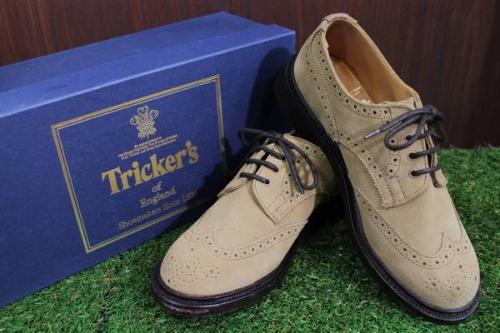 トリッカーズのカントリーシューズ