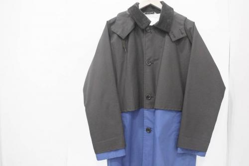 ステンカラーコートのコート