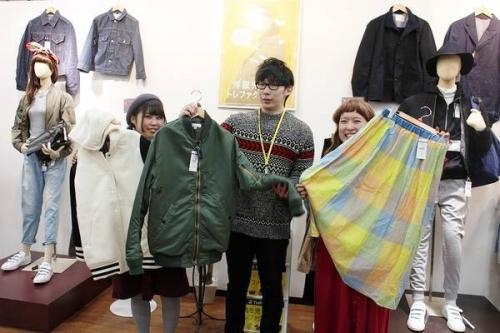 古着スタッフのアパレルバイト