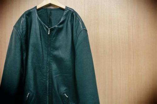 レザージャケットの立川