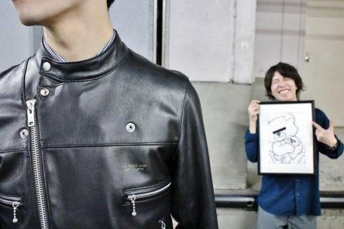 アンダーカバーのレザージャケット