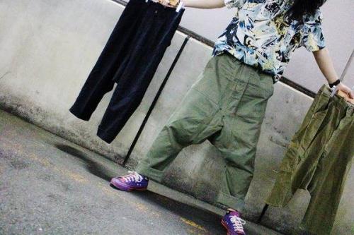 ガンリュウのサルエル