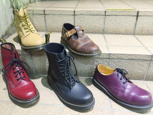 新入荷のドクターマーチン