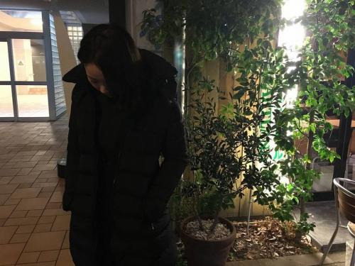 トップスのダウンコート