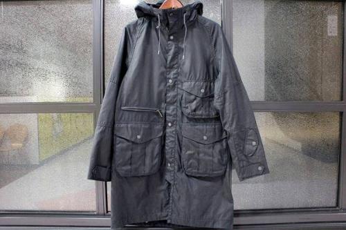 新入荷のバブアー