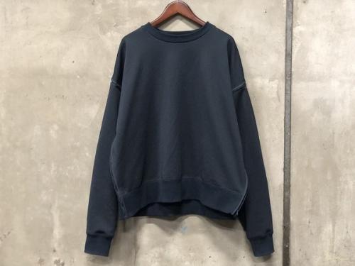 ヨークのオーバーサイズジップピッピングスウェット