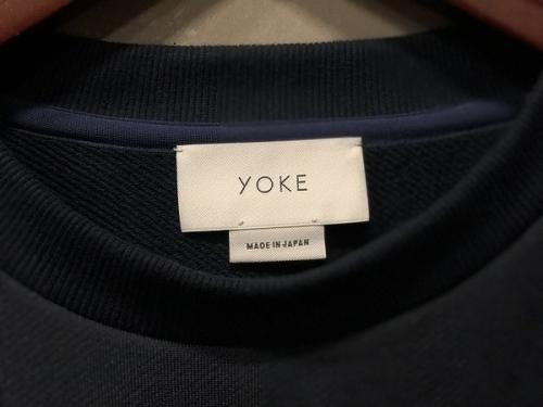 オーバーサイズジップピッピングスウェットのYK19SS0028CS