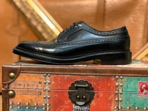 オールデンのウィングチップシューズ