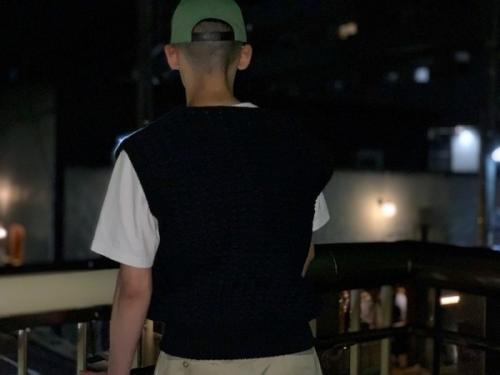 18SSのCROPPED SLEEVELESS GILER