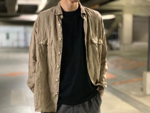 ROLL UP SHIRTの19ss