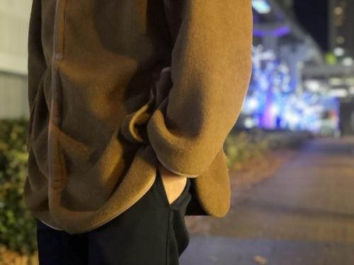 ポータークラシックのフリースシャツジャケット