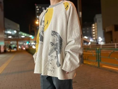 キャピタルのTOP裏毛再構築リメイクBIGスウェット