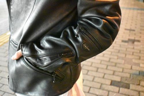 ラムスキンダブルライダースジャケットの古着買取