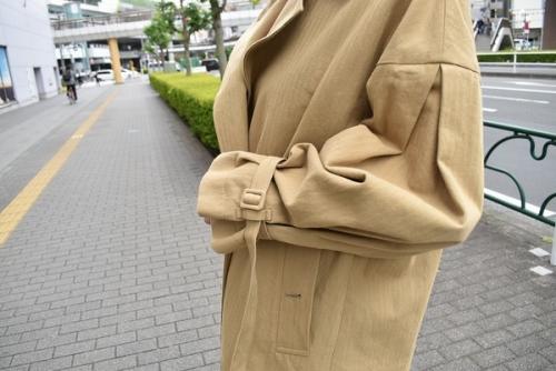 エトレトウキョウのヘリンボーンオーバーサイズコート