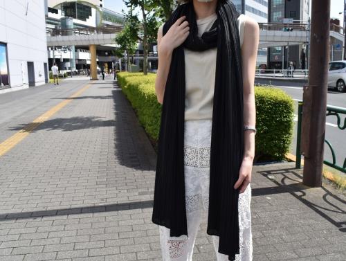 プリーツオーバーワンピースの新入荷