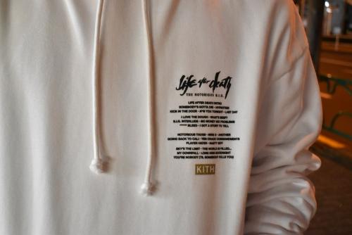 キス×ノトーリアスビッグのLife After Death Hoodie/ライフアフターデスフーディ