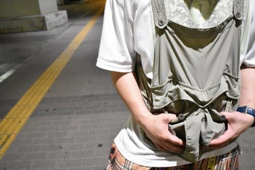 ナイロンベストの立川 新入荷