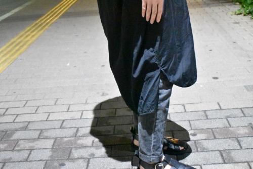 ティッカのコットンレースパフスリーブワンピース