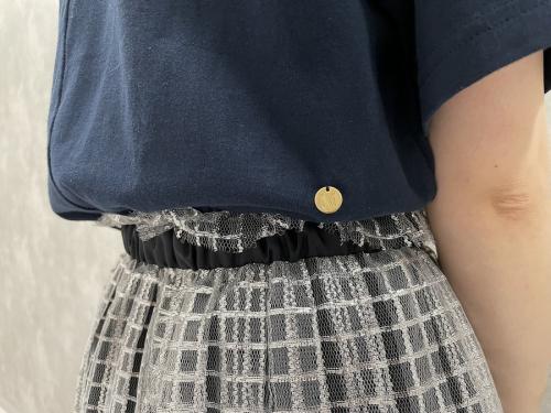 チュールコンビワンピースの立川 新入荷