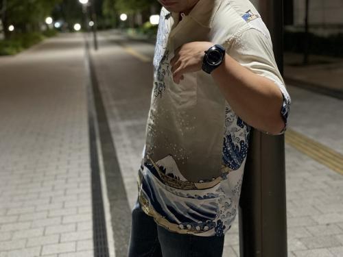 サンサーフ×ホクサイのアロハシャツ