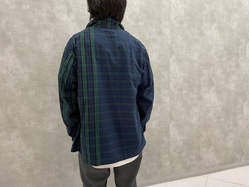 エンジニアードガーメンツのチェックジャケット