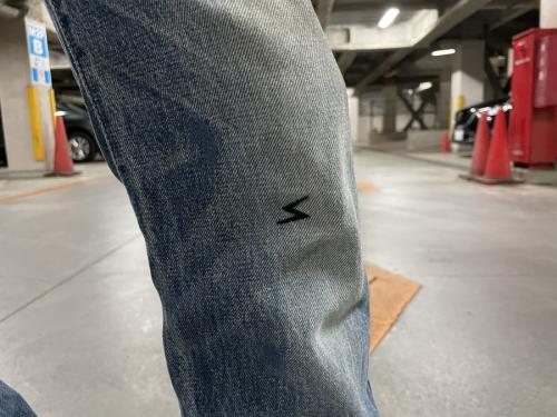 06年S/Sクラッシュ加工デニムパンツのアーカイブ