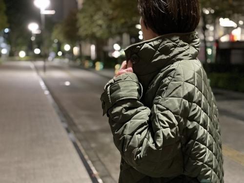 キルティングコートのMIRIKA COAT