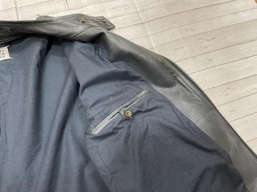 メゾンマルタンマルジェラのハの字シングルライダースジャケット