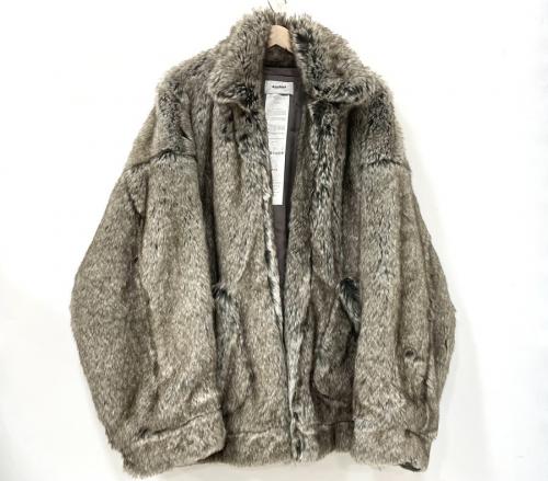 ダブレットのANIMAL HAND-PRINTED FUR JACKET