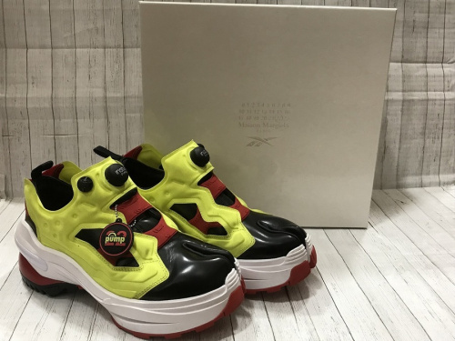 ラグジュアリーブランドのMaison Margiela × Reebok