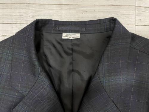 コムデギャルソン オム ドゥのチェックセットアップ