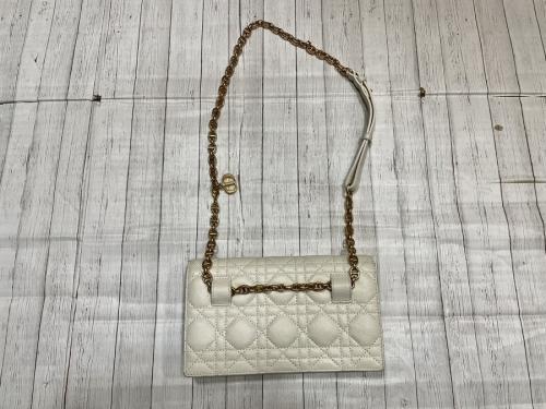 クリスチャン ディオールのCAROカナージュカーフスキンベルトポーチ