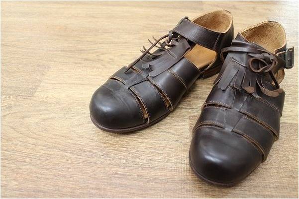 三陽山長 サンヨウヤマチョウ グルカ サンダル ダークブラウン 7.5 三陽山長 グルカサンダル 三陽山長 サンヨウヤマチョウ グルカ