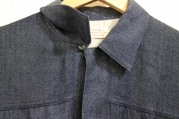 気鋭の新ブランド NICENESS ／ ナイスネス のワイドシルクジャケットを 