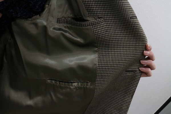 AURALEEからダブルフェイスチェックロングコートが入荷致しました 