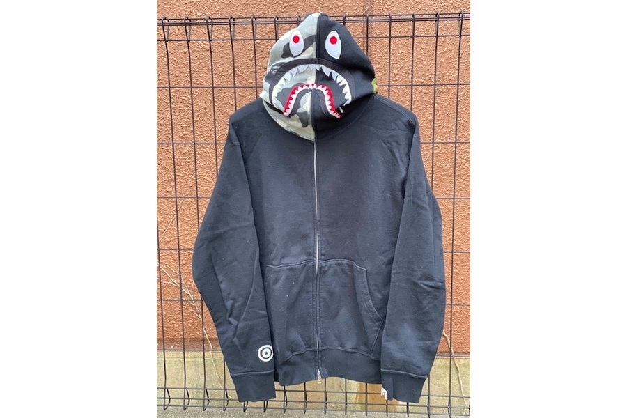 A bathing APE Eric b jr着用 エイプ パーカー シャーク 2026年最新 