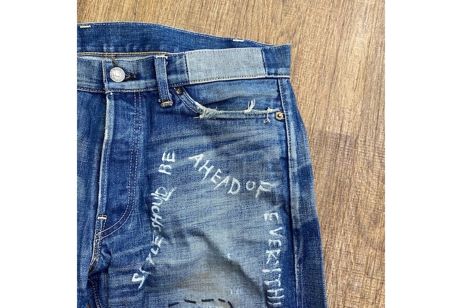 リーバイス ヴィンテージ クロージング エクストリームカスタマイズド W34 リーバイス ヴィンテージ クロージング エクストリームカスタマイズド