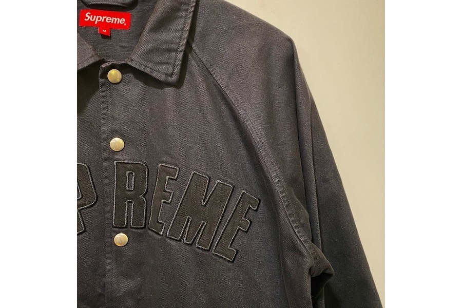 Supreme シュプリーム Snap Front Twill Jacketフロントスナップボタン