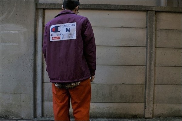 supreme  champion チャンピオン coachs jacket