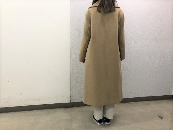 ebure／エブール】からウールダブルコート入荷です。[2020.12.11